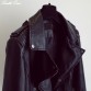 2016 Amazing Pastel Powder Pink Leather Jackets Motorcycle Jacket Pu Black Blazer Coat Zip Up Bomber Jacket Coat blouson cuir32613165907