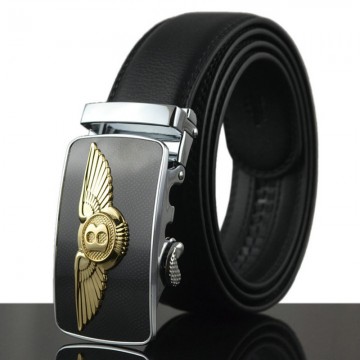 2016 New Men Belt For Jeans Luxury Belt Real Cowskin Leather Automatic Buckle Belt Strap Mens Designer Belts military belt Q20932422551645