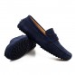 2017 Men Loafers Leather Shoes Casual Men Flats Shoes Slip On Moccasins Men's Loafers Suede Leather Male Shoes