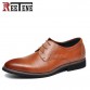 2017 New High Quality Genuine Leather Men Shoes Brogues, Lace-Up Bullock Business Men Oxfords Shoes Men Dress Shoes Flats32497906629