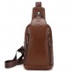 FEIDIKA BOLO Brand Bag Men Chest Pack Single Shoulder Strap BackBag Leather Travel Men Crossbody Bags Vintage Rucksack Chest Bag32654857041