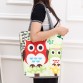 Floral And Owl Printed  Women&#39;s Casual Tote Female Daily Use Female Shopping Bag Ladies Single Shoulder Handbag Simple Beach Bag32693005040