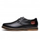 VMUKSAN Men Flats Black Faux Leather Formal Shoe For Man Dress Shoes Round Toe Vintage Italian Mens Oxfords32508973011