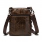 WESTAL Genuine Leather bag male Men Bags Small Shoulder Crossbody bags Handbags casual Messenger Flap Men Leather bag M701