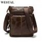 WESTAL Genuine Leather bag male Men Bags Small Shoulder Crossbody bags Handbags casual Messenger Flap Men Leather bag M70132624937893